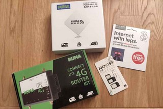 Kuma Connect 4G Internet Router and Antenna review