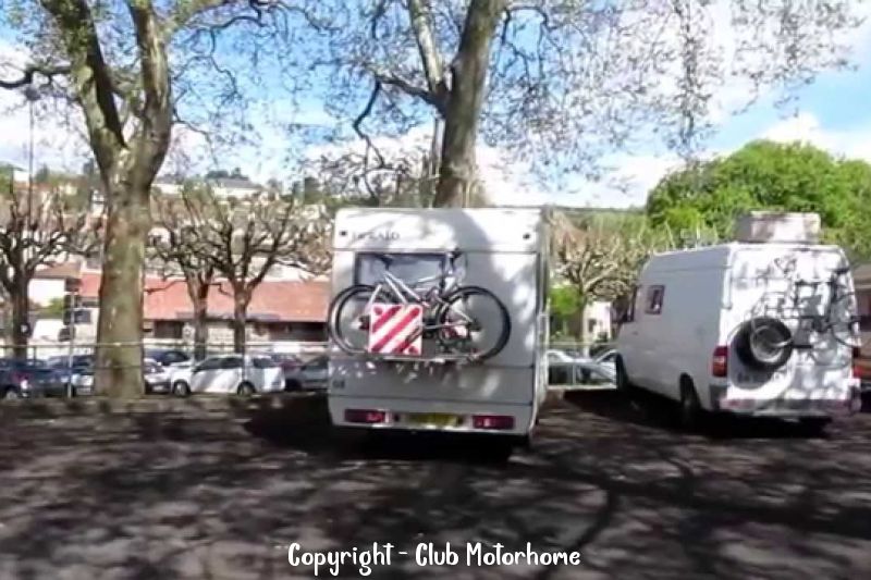 motorhome aire in aurillac cantal