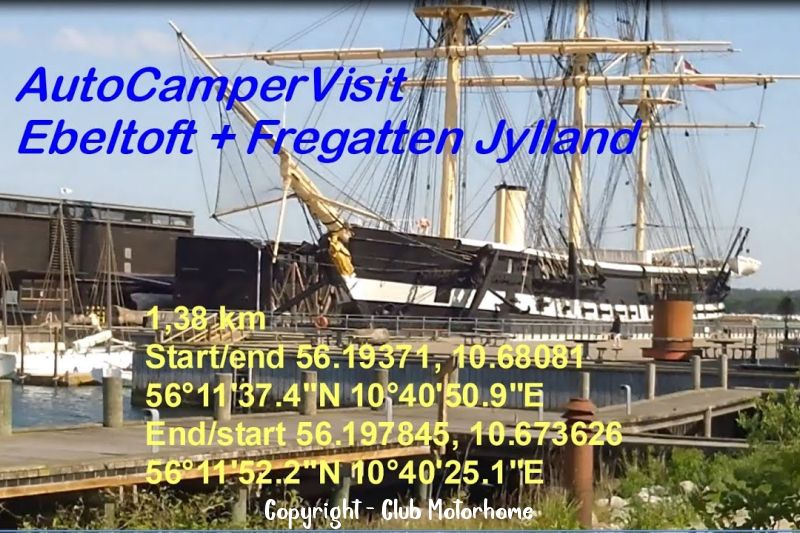 ebeltoft and the frigate jylland