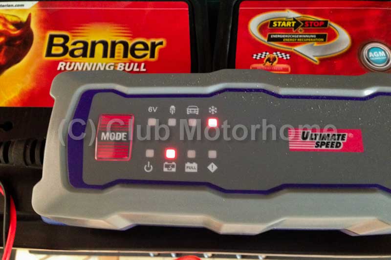 Ultimate Speed - Intelligent Battery Charger review - Club Motorhome